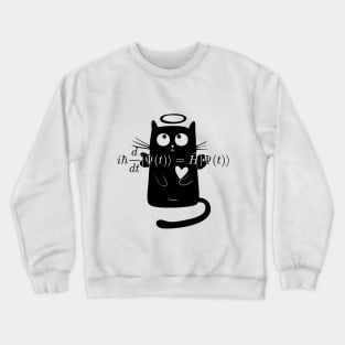 Schrödinger's cat Crewneck Sweatshirt